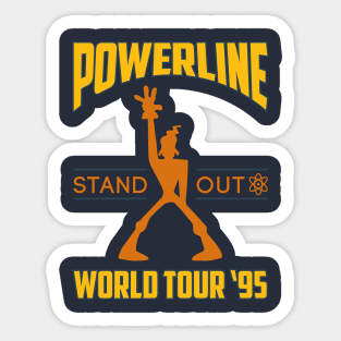 Powerline Concert Tee Sticker